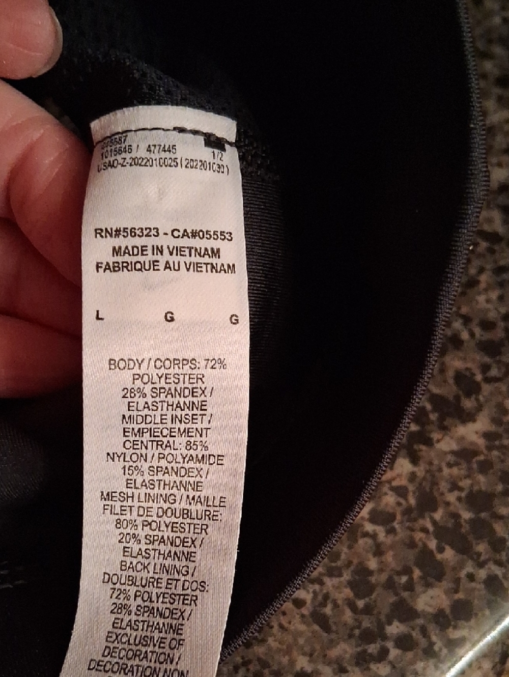 Nike Black Racerback Support Sports Bra with Adjustable Straps - Picture 5 of 6